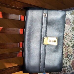 Dunhill leather pochette